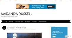 Desktop Screenshot of marandarussell.com