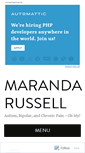 Mobile Screenshot of marandarussell.com